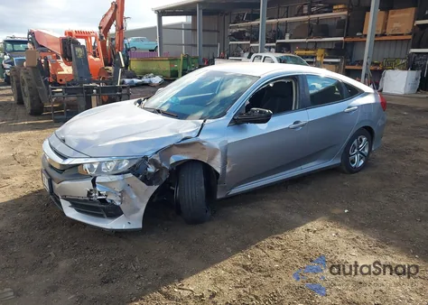 2018 Honda Civic Lx z USA, uszkodzony, nr VIN 2HGFC2F56JH561513